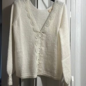 Sezane Henria Ecru size Small New w/tag